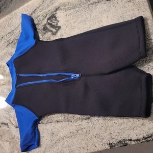 Tuga, size 1 yr blue & black wet suit